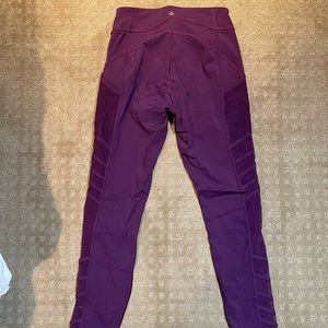 lululemon legging with mesh detail